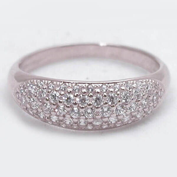 Серебряное кольцо с россыпью фианитов Аделаида 026789 детальное изображение ювелирного изделия Серебряные кольца Серебряное кольцо с россыпью фианитов Аделаида 026789 детальное изображение ювелирного изделия Серебряные кольца