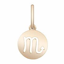 обзорное фото Золотая подвеска зодиака знак Скорпион 038544 Золотые подвески знаки зодиака обзорное фото Золотая подвеска зодиака знак Скорпион 038544  Золотые подвески знаки зодиака