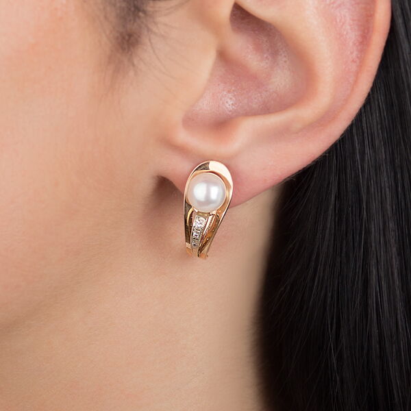 золотые серьги жемчуг золотые серьги жемчуг