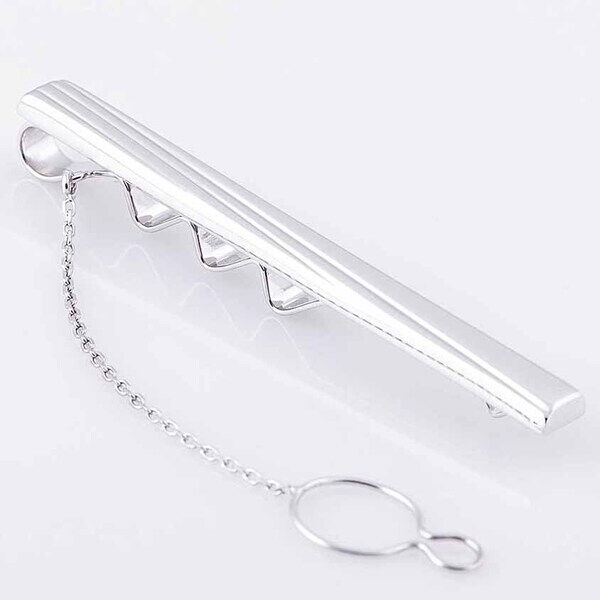 Мужской зажим для галстука белое золото 585 пробы 033022 детальное изображение ювелирного изделия Зажимы для галстука золотые Мужской зажим для галстука белое золото 585 пробы 033022 детальное изображение ювелирного изделия Зажимы для галстука золотые