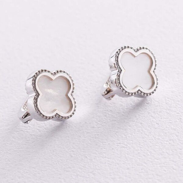сережки клевер сережки клевер
