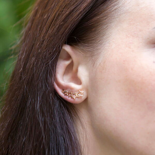 серьги звездочки Каффы серьги звездочки Каффы