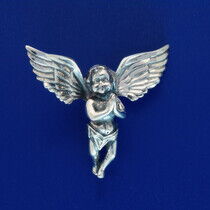 обзорное фото Серебряный подвес Ангелок 026665 Серебряные подвески обзорное фото Серебряный подвес Ангелок 026665  Серебряные подвески