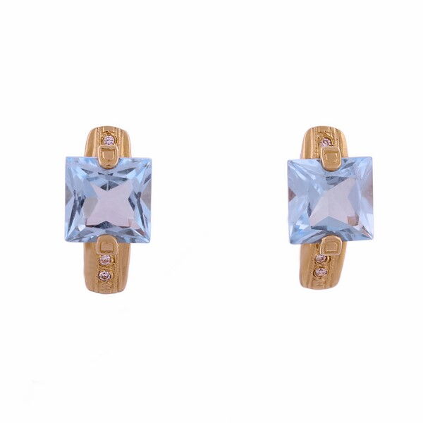 Золотые серьги с топазом 525710 детальное изображение ювелирного изделия Золотые серьги с топазом Золотые серьги с топазом 525710 детальное изображение ювелирного изделия Золотые серьги с топазом