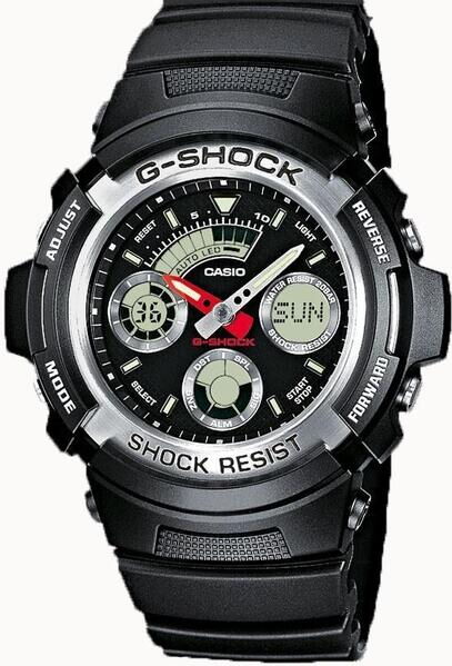 Часы CASIO G-SHOCK AW-590-1AER (10 737) детальное изображение ювелирного изделия Часы мужские Часы CASIO G-SHOCK AW-590-1AER (10 737) детальное изображение ювелирного изделия Часы мужские