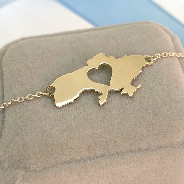 Серебряный браслет карта Украины сердечко 037309 детальное изображение ювелирного изделия Серебряные браслеты Серебряный браслет карта Украины сердечко 037309 детальное изображение ювелирного изделия Серебряные браслеты