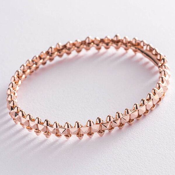 Браслет "Тереза" в червоному золоті 038502 детальне зображення ювелірного виробу