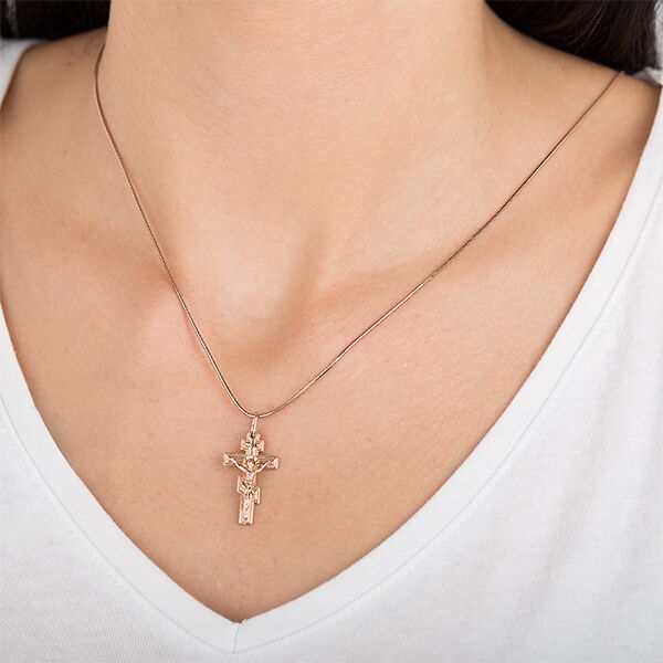 золотой крестик  золотой крестик