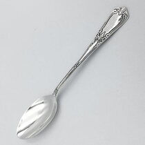 обзорное фото Чайная серебряная ложка 026691 Столовое серебро обзорное фото Чайная серебряная ложка 026691  Столовое серебро