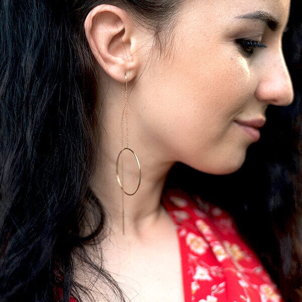 серьги цепочки серьги цепочки