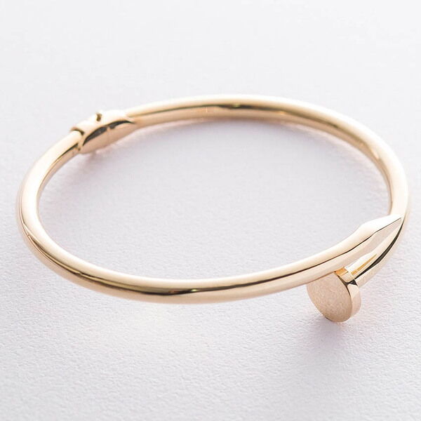 Золотой браслет жесткийс гвоздь 038487 детальное изображение ювелирного изделия Жесткие браслеты из золота Золотой браслет жесткийс гвоздь 038487 детальное изображение ювелирного изделия Жесткие браслеты из золота