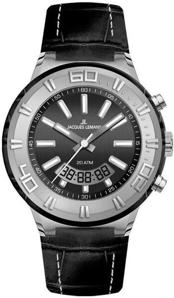 Годинник  JACQUES LEMANS 1-1772A (7 159) детальне зображення ювелірного виробу Годинник  JACQUES LEMANS 1-1772A (7 159) детальне зображення ювелірного виробу