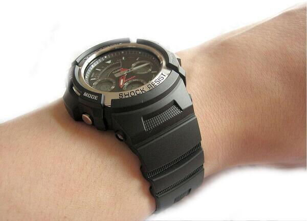 Часы CASIO G-SHOCK AW-590-1AER-6 Часы CASIO G-SHOCK AW-590-1AER-6