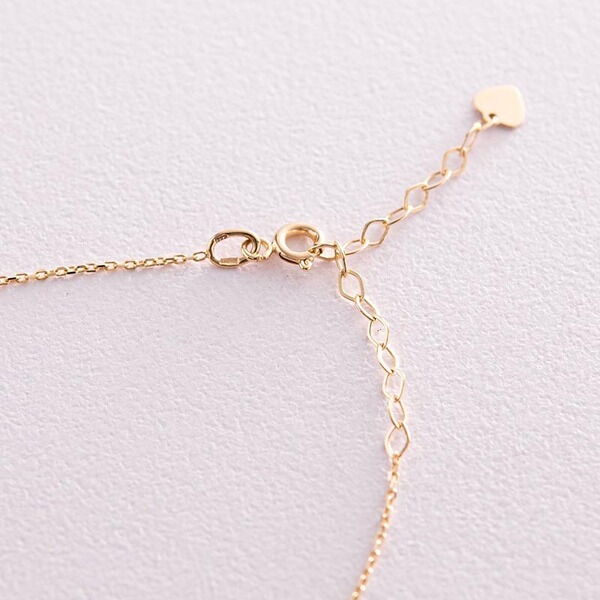 Кольє в жовтому золоті "Українка" 037479 детальне зображення ювелірного виробу Кольє в жовтому золоті "Українка" 037479 детальне зображення ювелірного виробу