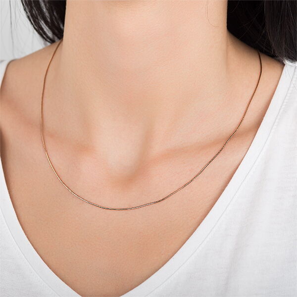 Золотий ланцюг Тонда 16609 детальне зображення ювелірного виробу