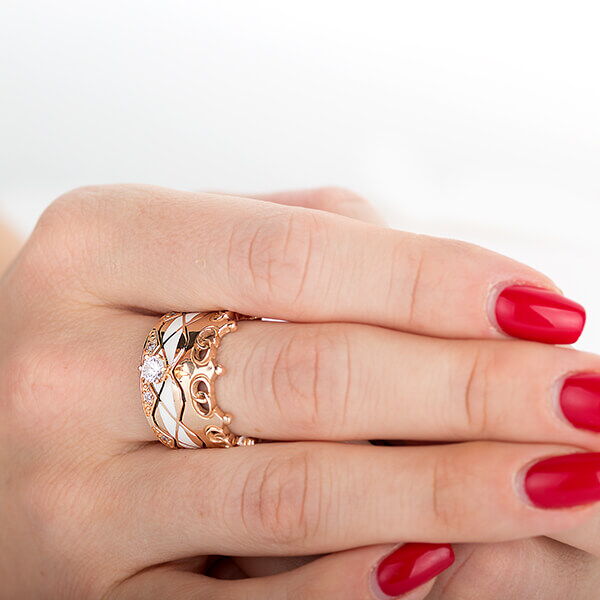 золотое кольцо корона золотое кольцо корона