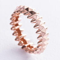 обзорное фото Золотое кольцо без вставок объемное 038174 Золотые кольца без вставок обзорное фото Золотое кольцо без вставок объемное 038174  Золотые кольца без вставок