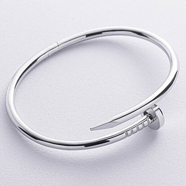 Браслет Гвоздь из белого золота 038493 детальное изображение ювелирного изделия Жесткие браслеты из золота Браслет Гвоздь из белого золота 038493 детальное изображение ювелирного изделия Жесткие браслеты из золота