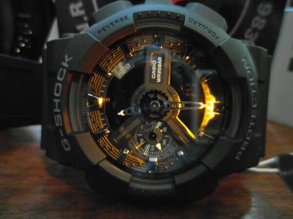 Часы CASIO G-SHOCK GA-110-1BER 2 Часы CASIO G-SHOCK GA-110-1BER 2
