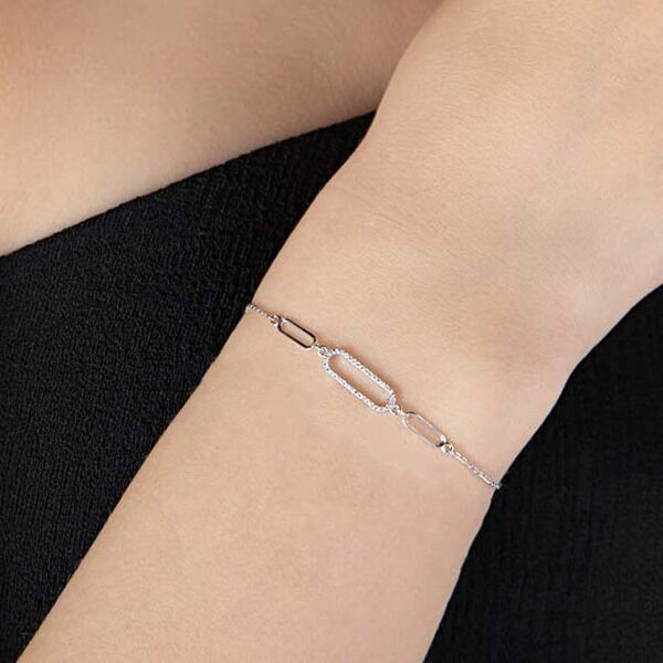 Изящный бриллиантовый браслет из белого золота 585 пробы 039192 детальное изображение ювелирного изделия Золотые браслеты с бриллиантом Изящный бриллиантовый браслет из белого золота 585 пробы 039192 детальное изображение ювелирного изделия Золотые браслеты с бриллиантом