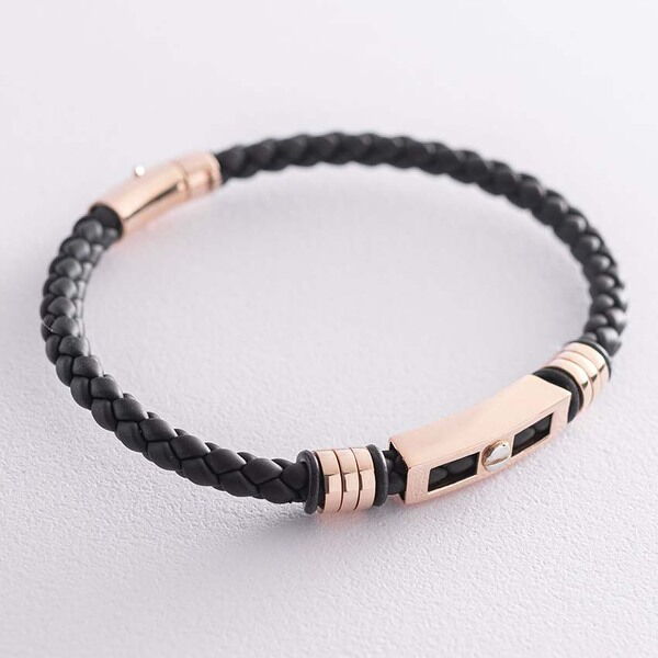 Каучуковый браслет Soho из красного золота 038494 детальное изображение ювелирного изделия Золотые мужские браслеты Каучуковый браслет Soho из красного золота 038494 детальное изображение ювелирного изделия Золотые мужские браслеты