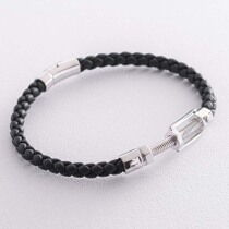 обзорное фото Каучуковый браслет Гвоздь с золотыми вставками 038501 Золотые мужские браслеты обзорное фото Каучуковый браслет Гвоздь с золотыми вставками 038501  Золотые мужские браслеты