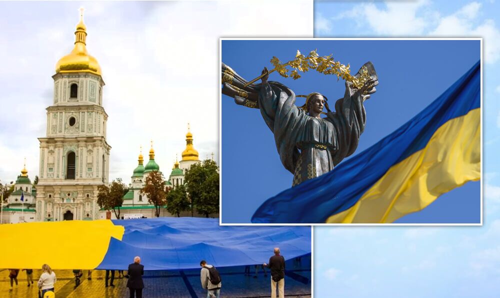 Празднование дня Независимости Украины