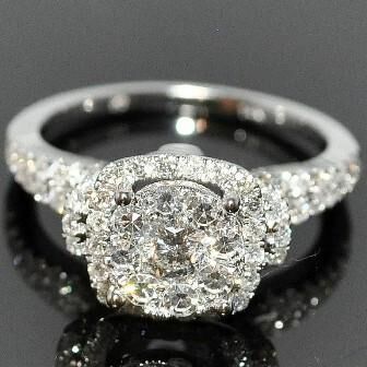 Золотые кольца с бриллиантом. Фото и цены