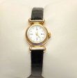 Жіночий золотий годинник з шкіряним ремінцем 036124 детальне зображення ювелірного виробу Жіночий золотий годинник з шкіряним ремінцем 036124 детальне зображення ювелірного виробу