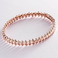 Браслет Тереза в красном золоте 038502