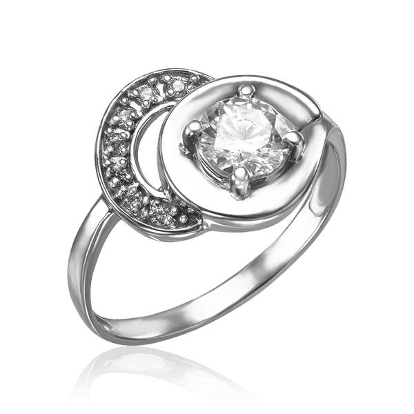 серебряное кольцо с фианитами серебряное кольцо с фианитами