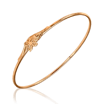 обзорное фото Жесткий золотой браслет 033223 Жесткие браслеты из золота обзорное фото Жесткий золотой браслет 033223  Жесткие браслеты из золота