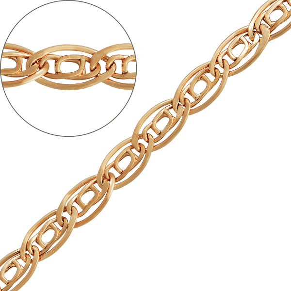 Золотая цепочка Нонна/Птичий глаз 9601301-5 детальное изображение ювелирного изделия Золотые цепочки женские Золотая цепочка Нонна/Птичий глаз 9601301-5 детальное изображение ювелирного изделия Золотые цепочки женские