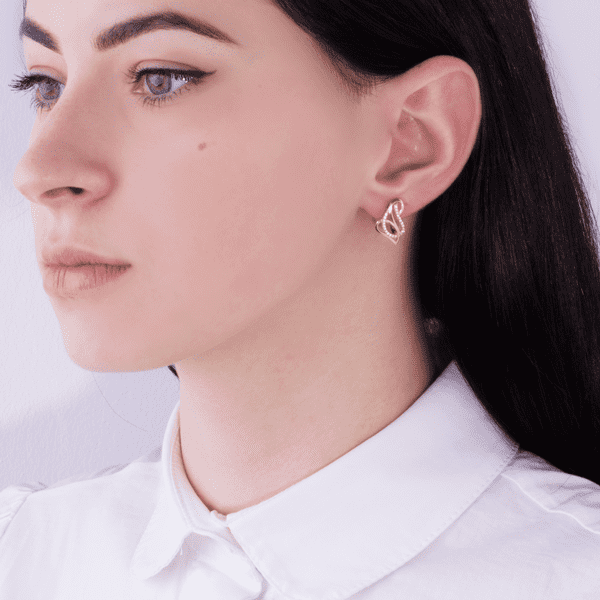 Золотые серьги 21419 фото Золотые серьги 21419 фото