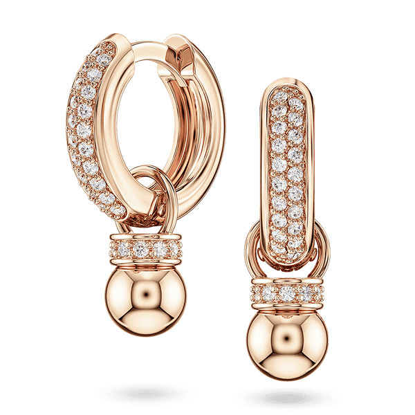 Золотые серьги-конго с шариком и дорожками фианитов 041276 детальное изображение ювелирного изделия Золотые серьги с фианитом Золотые серьги-конго с шариком и дорожками фианитов 041276 детальное изображение ювелирного изделия Золотые серьги с фианитом