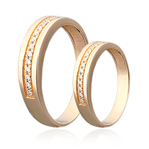 обзорное фото Обручальное кольцо с бриллиантами 023190 Обручальные кольца с бриллиантами обзорное фото Обручальное кольцо с бриллиантами 023190  Обручальные кольца с бриллиантами