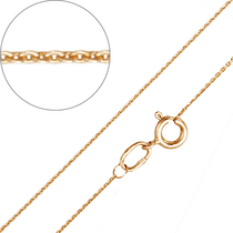 обзорное фото Золотая цепочка Дойч 12650 Дойч плетение золотых цепочек обзорное фото Золотая цепочка Дойч 12650  Дойч плетение золотых цепочек