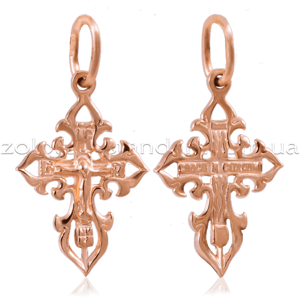 Золотой крестик 1,4,0290 детальное изображение ювелирного изделия Детский золотой крестик Золотой крестик 1,4,0290 детальное изображение ювелирного изделия Детский золотой крестик