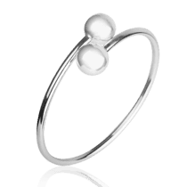 обзорное фото Серебряный браслет в стиле Dior 027306  Серебряные женские браслеты