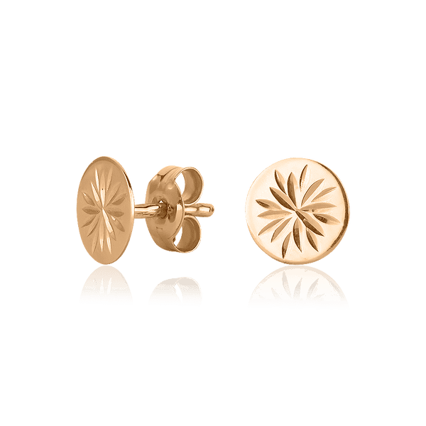 Золотые серьги гвоздики без вставок 027779 детальное изображение ювелирного изделия Золотые серьги без вставок Золотые серьги гвоздики без вставок 027779 детальное изображение ювелирного изделия Золотые серьги без вставок