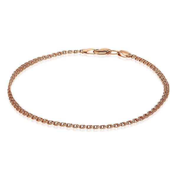 Золотий браслет класичний Бісмарк 034097 детальне зображення ювелірного виробу Золотий браслет класичний Бісмарк 034097 детальне зображення ювелірного виробу