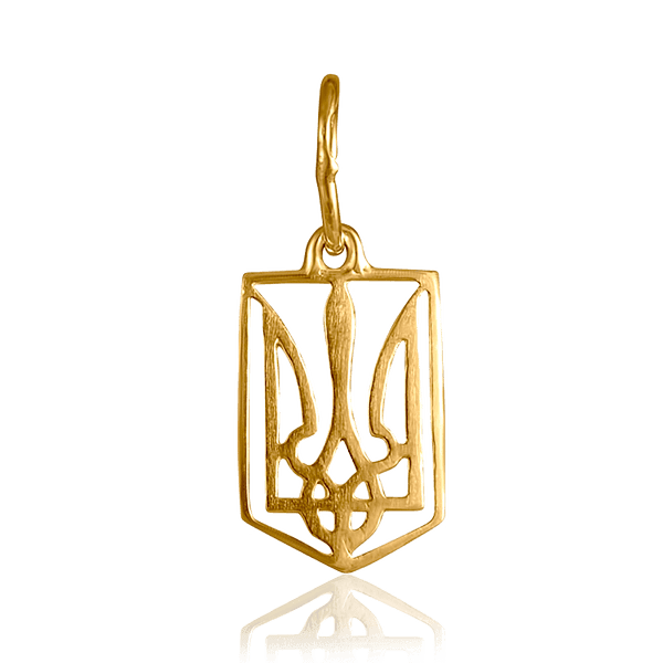 Золотой подвес Герб Украины 037205 детальное изображение ювелирного изделия Золотой кулон Герб Украины Золотой подвес Герб Украины 037205 детальное изображение ювелирного изделия Золотой кулон Герб Украины