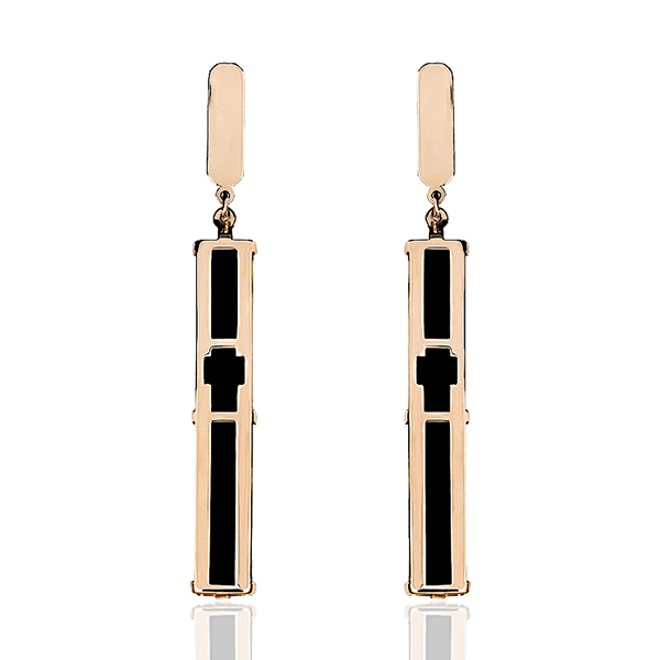 золотые серьги с каучуком золотые серьги с каучуком