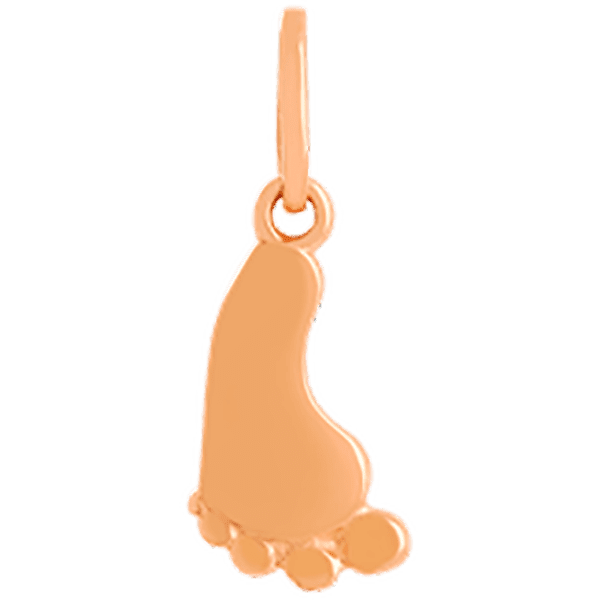 Золотой кулон Ножка 025409 детальное изображение ювелирного изделия Золотые подвески без камней Золотой кулон Ножка 025409 детальное изображение ювелирного изделия Золотые подвески без камней