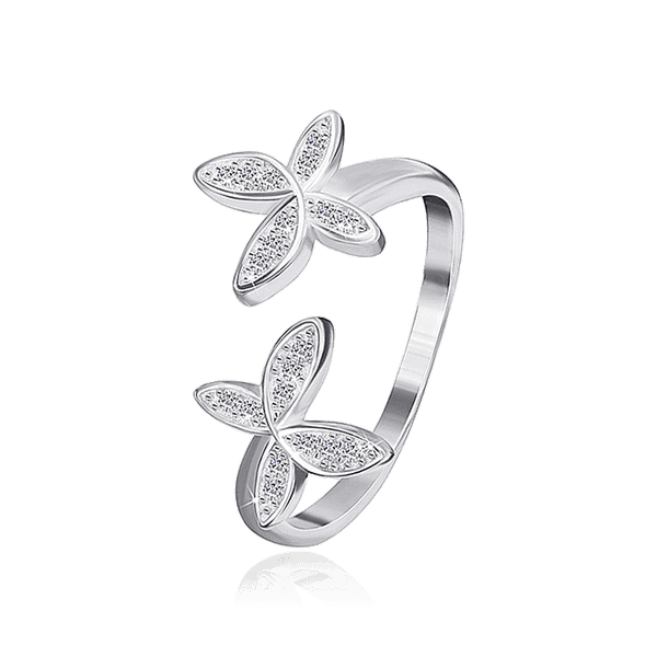 Женское серебряное кольцо с фианитами 031264 детальное изображение ювелирного изделия Серебряные кольца со вставками Женское серебряное кольцо с фианитами 031264 детальное изображение ювелирного изделия Серебряные кольца со вставками