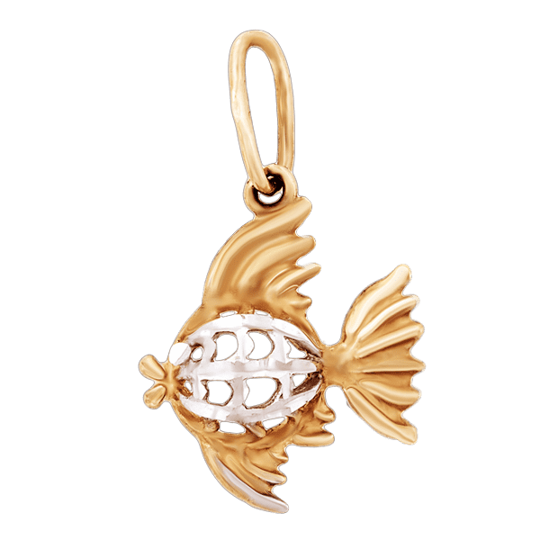 Золотой подвес Рыбка 62027 Золотой подвес Рыбка 62027
