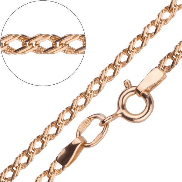 Золотой браслет Рембо без вставок 028090 детальное изображение ювелирного изделия Золотые браслеты без камней Золотой браслет Рембо без вставок 028090 детальное изображение ювелирного изделия Золотые браслеты без камней