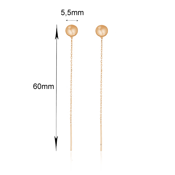 Серьги цепочки Серьги цепочки