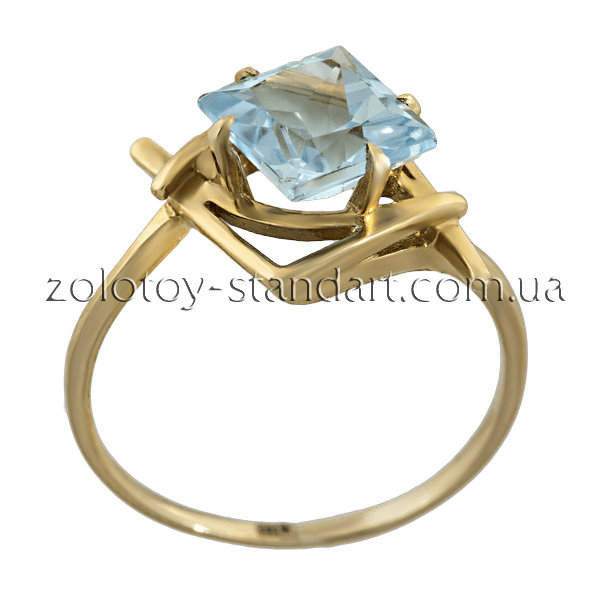 Золотое кольцо с топазом 800515 детальное изображение ювелирного изделия Золотые кольца с топазом Золотое кольцо с топазом 800515 детальное изображение ювелирного изделия Золотые кольца с топазом