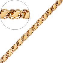 обзорное фото Золотая цепочка Черепашка 15501 Вид плетения золотых цепочек обзорное фото Золотая цепочка Черепашка 15501  Вид плетения золотых цепочек